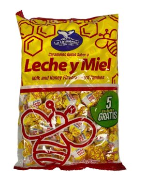 Caramelos Leche y miel 500g