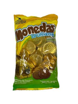 Monedas de chocolate